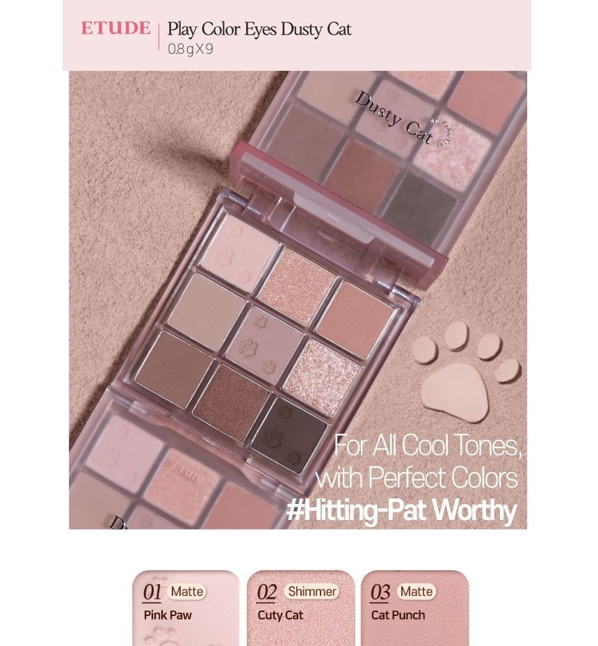 ETUDE - Speel Kleur Ogen Stofkat