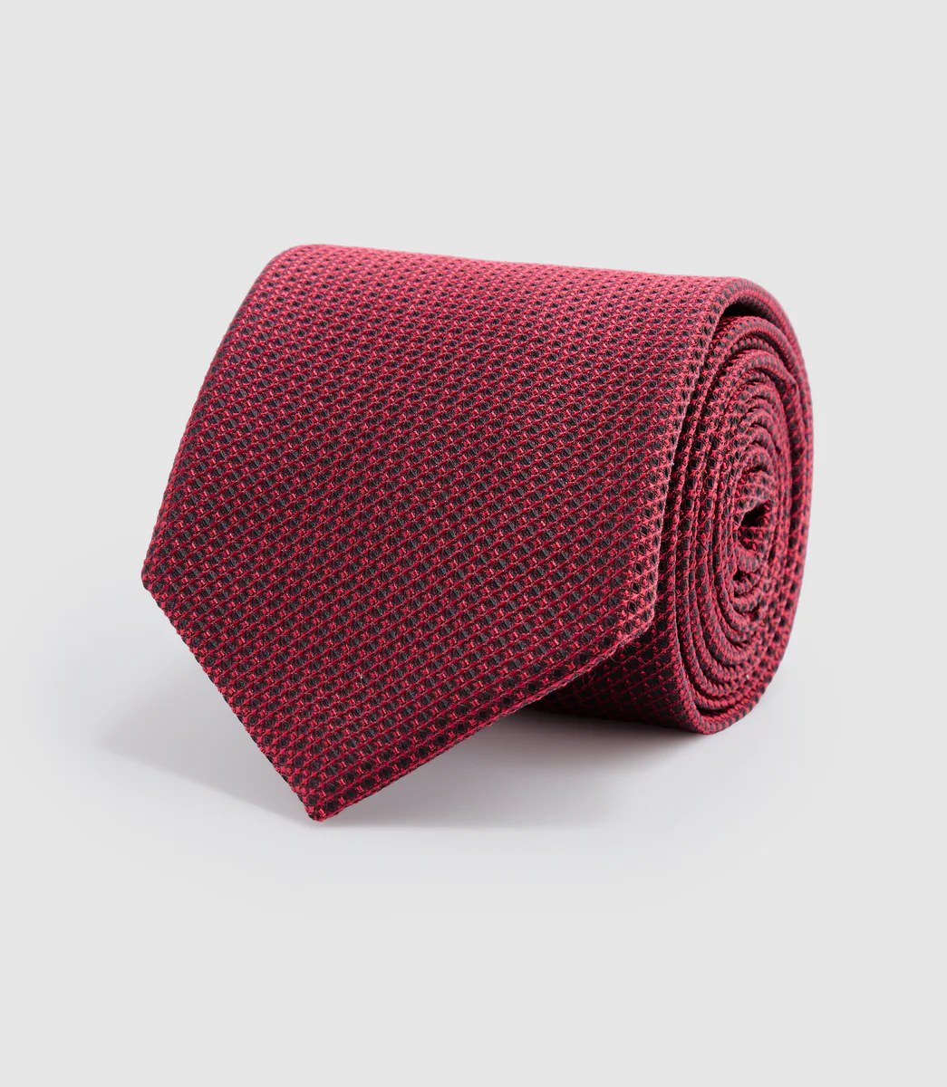 Cravate 8cm rouge 