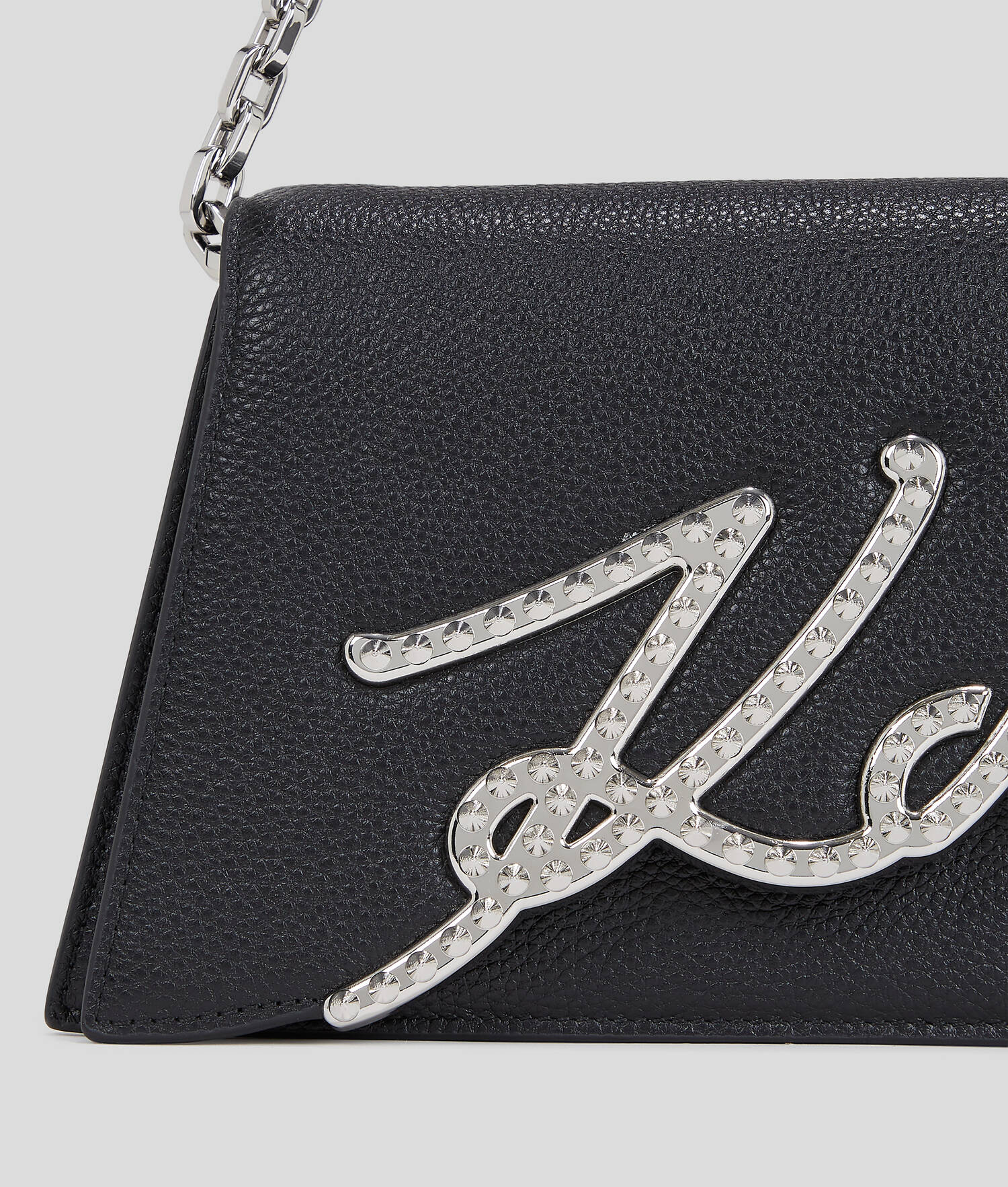 SAC PORTÉ ÉPAULE CLOUTÉ K/SIGNATURE