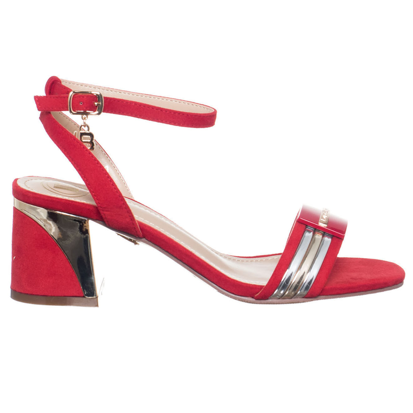 Laura Biagiotti Sandales Mia rouges - Talon 6 cm