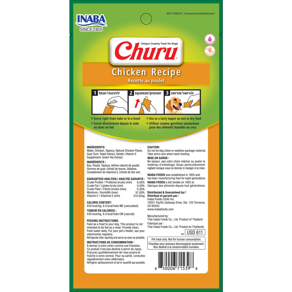 Ciao Hondensnack Churu Kip67 gr