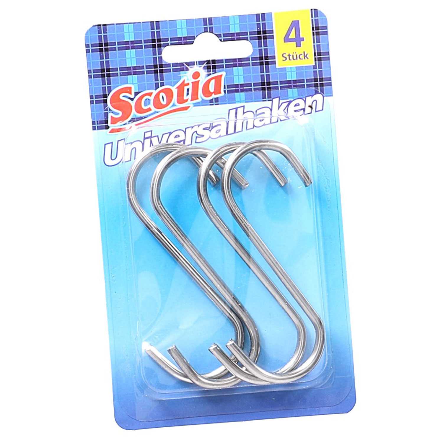 Scotia Universalhaken aus Edelstahl 4er