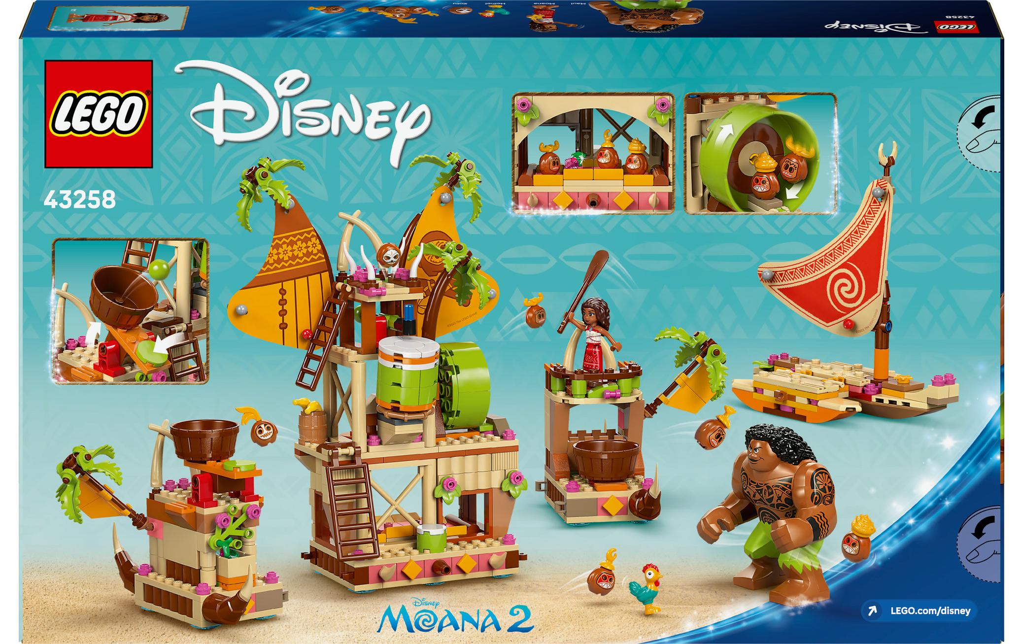 Disney Princess Kakamora-Barge 43258Bau- und Spielset zum Disney Film Vaiana 2