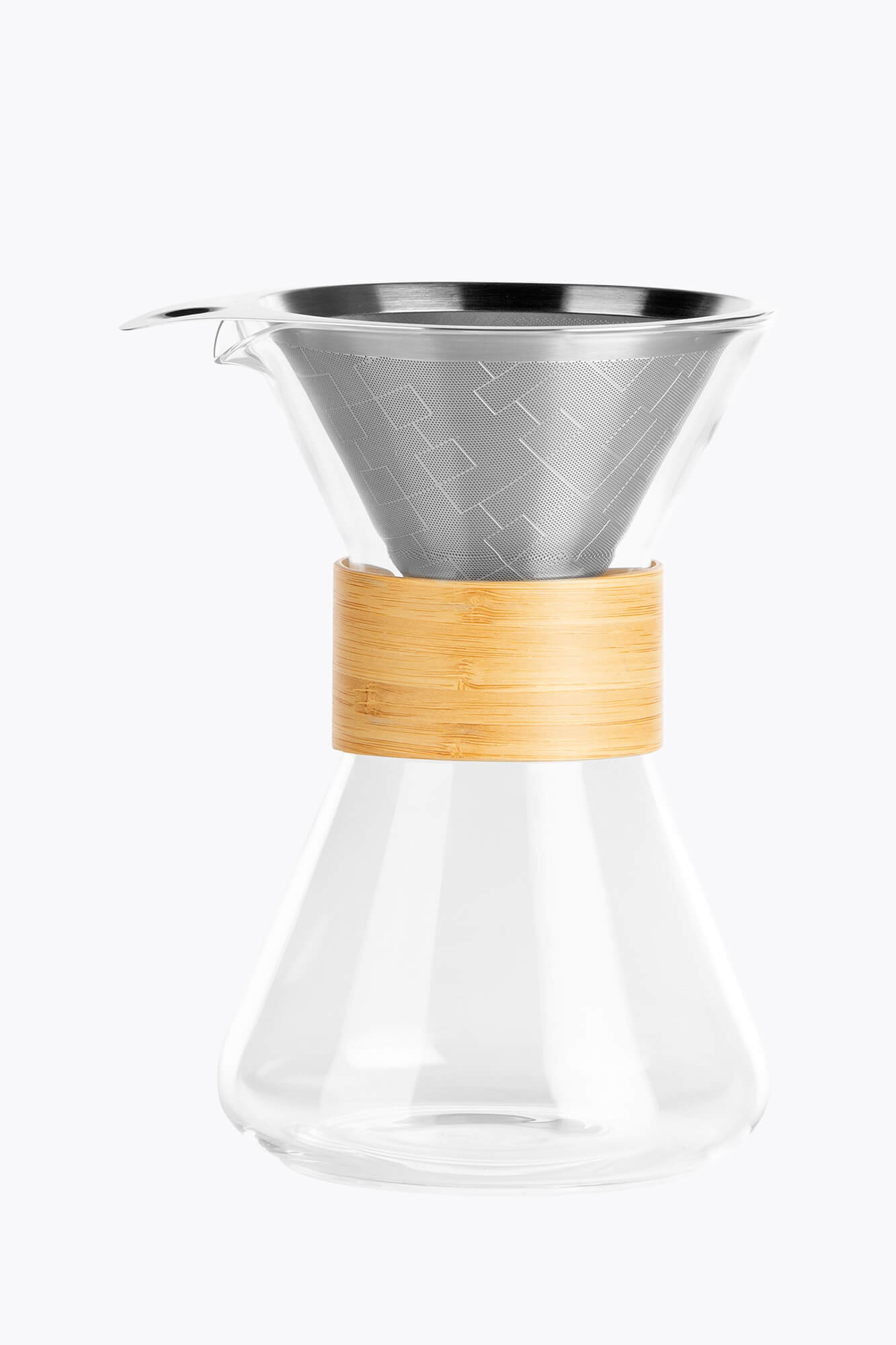 BEEM Kaffeebereiterkaraffe Pour Over 700ml transparent inkl. Filter
