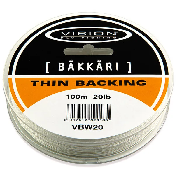 Vision Vision Bakkari Backing 100m/20lbs White