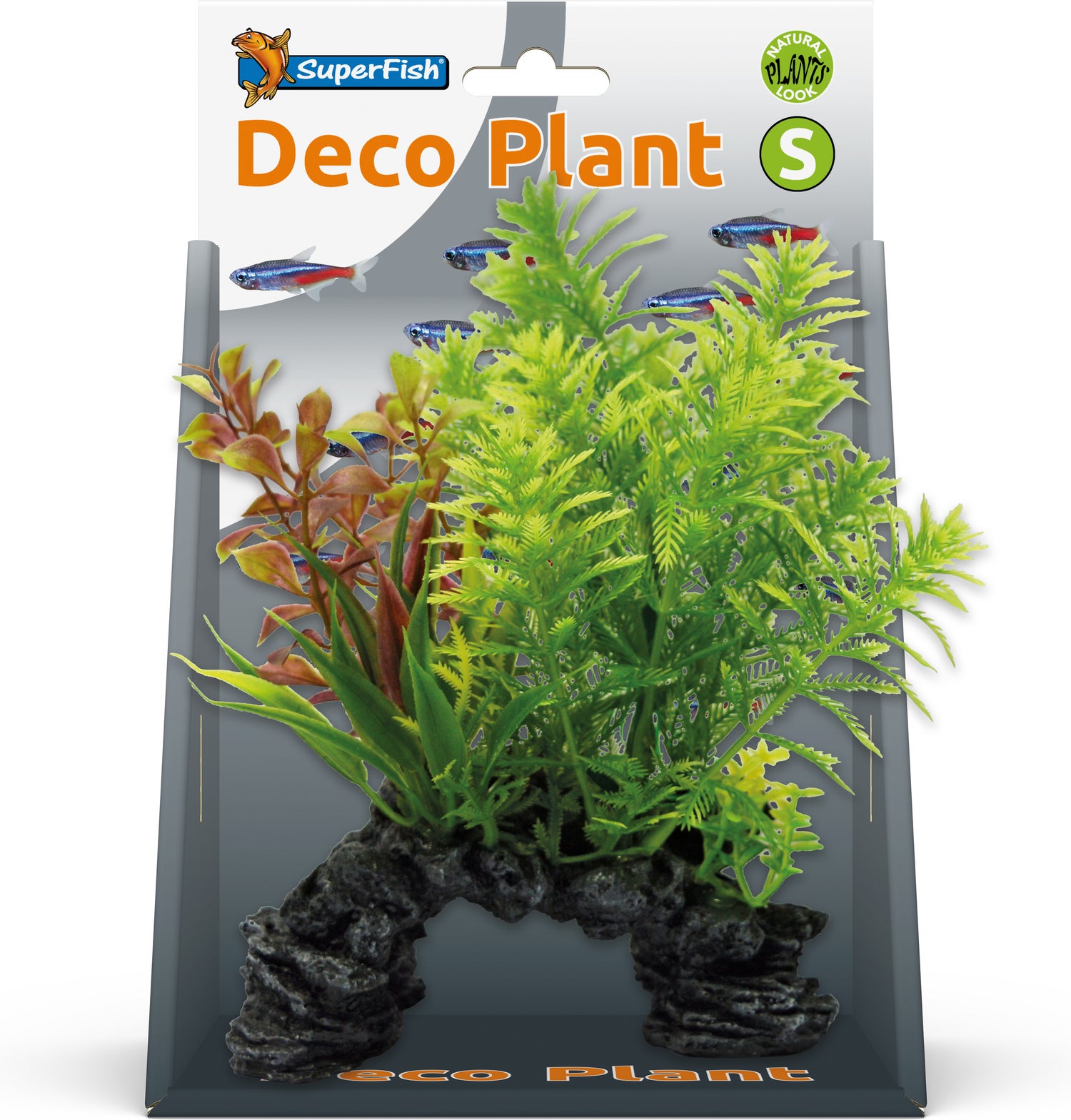 Superfish aquarium kunstplant Hottonia S 15 x 18,5 x 10 cm