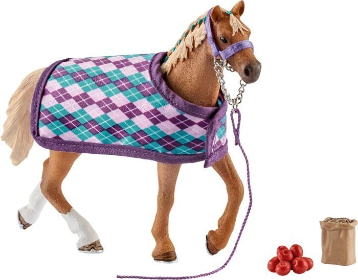 schleich® 42360 Horse Club – Englisches Vollblut mit Decke