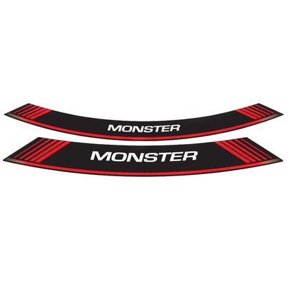 Filet de jantes Puig MODELE DUCATI MONSTER Universel - Rouge