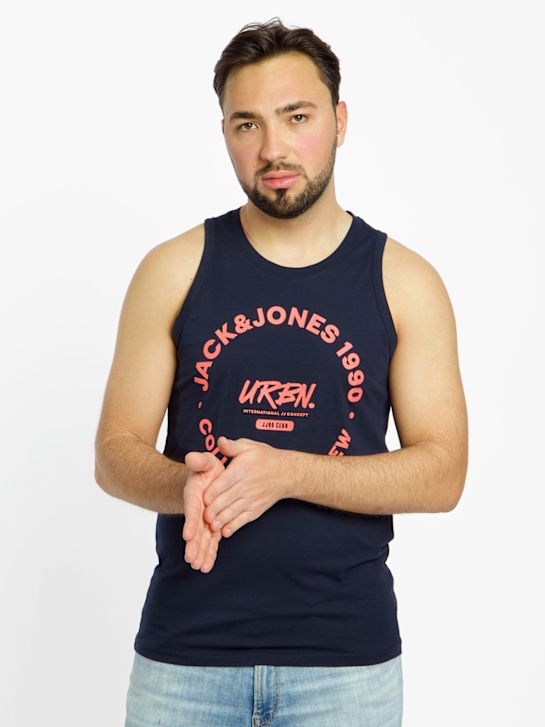 JACK & JONES Tanktop Blau