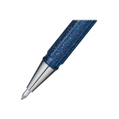 Pentel Hybrid Dual Metallic - Roller 2 effets de couleur - bleu/argent