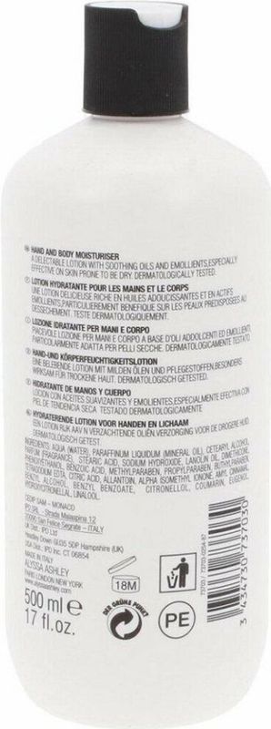 Alyssa Ashley - Msuk - Hand & Body Lotion - Zwart/Wit - 250ml