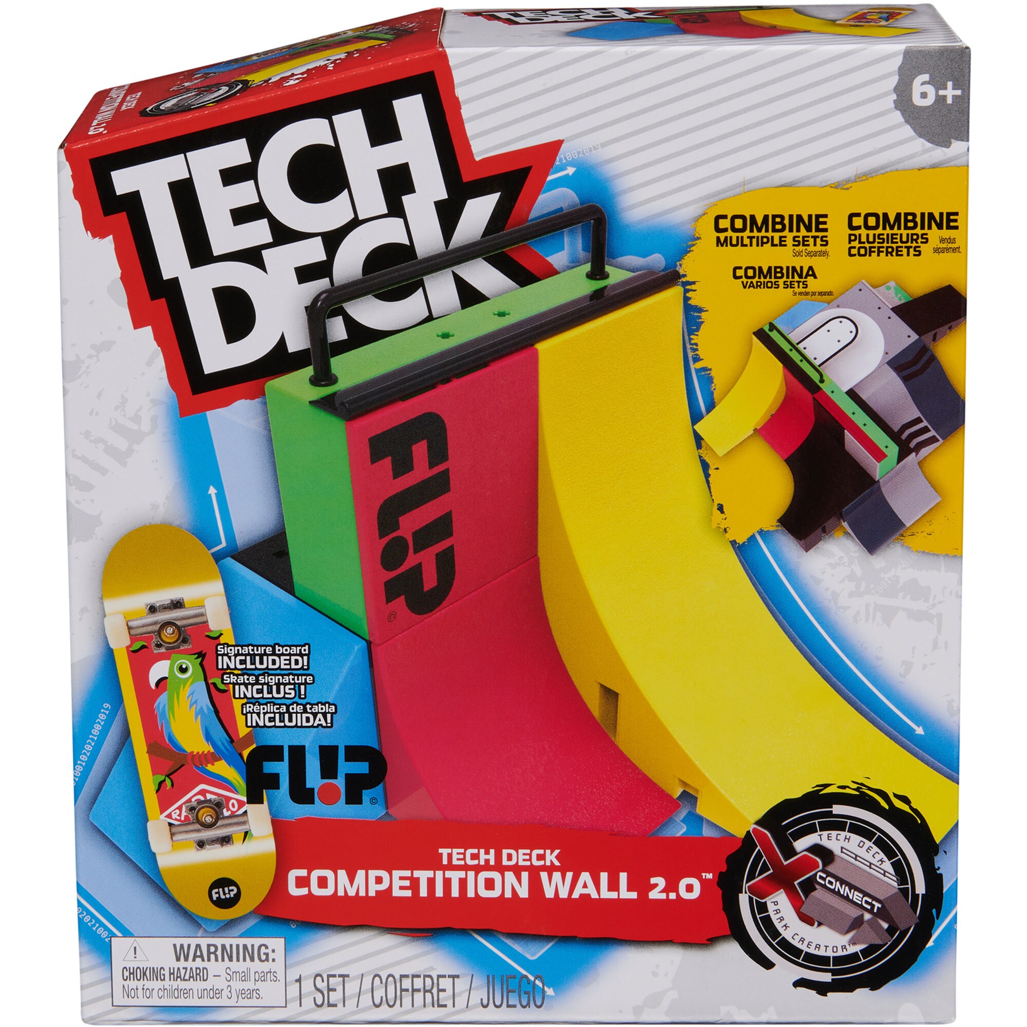 Spin Master Geschicklichkeitsspiel Tech Deck X-Connect Starter-Set - Competition Wall 2.0