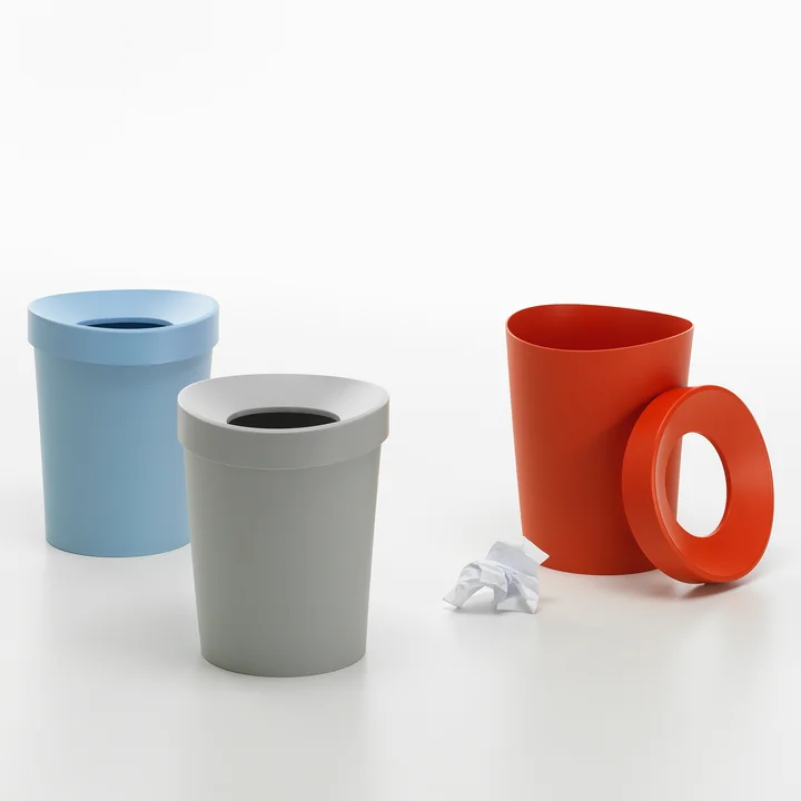Vitra - Happy Bin RE Papierkorb, large, sky blue