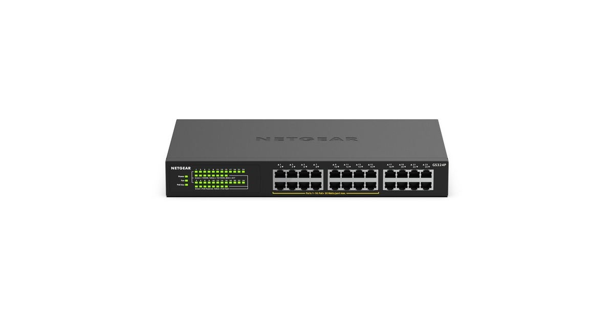 NetgearGS324P switch