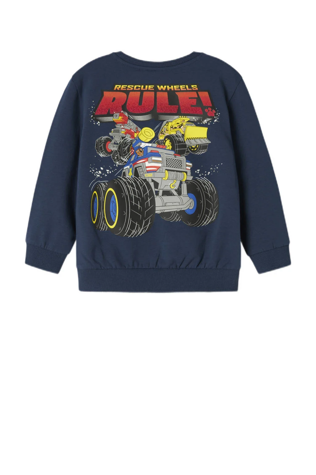 NAME IT MINI Paw Patrol sweater donkerblauw