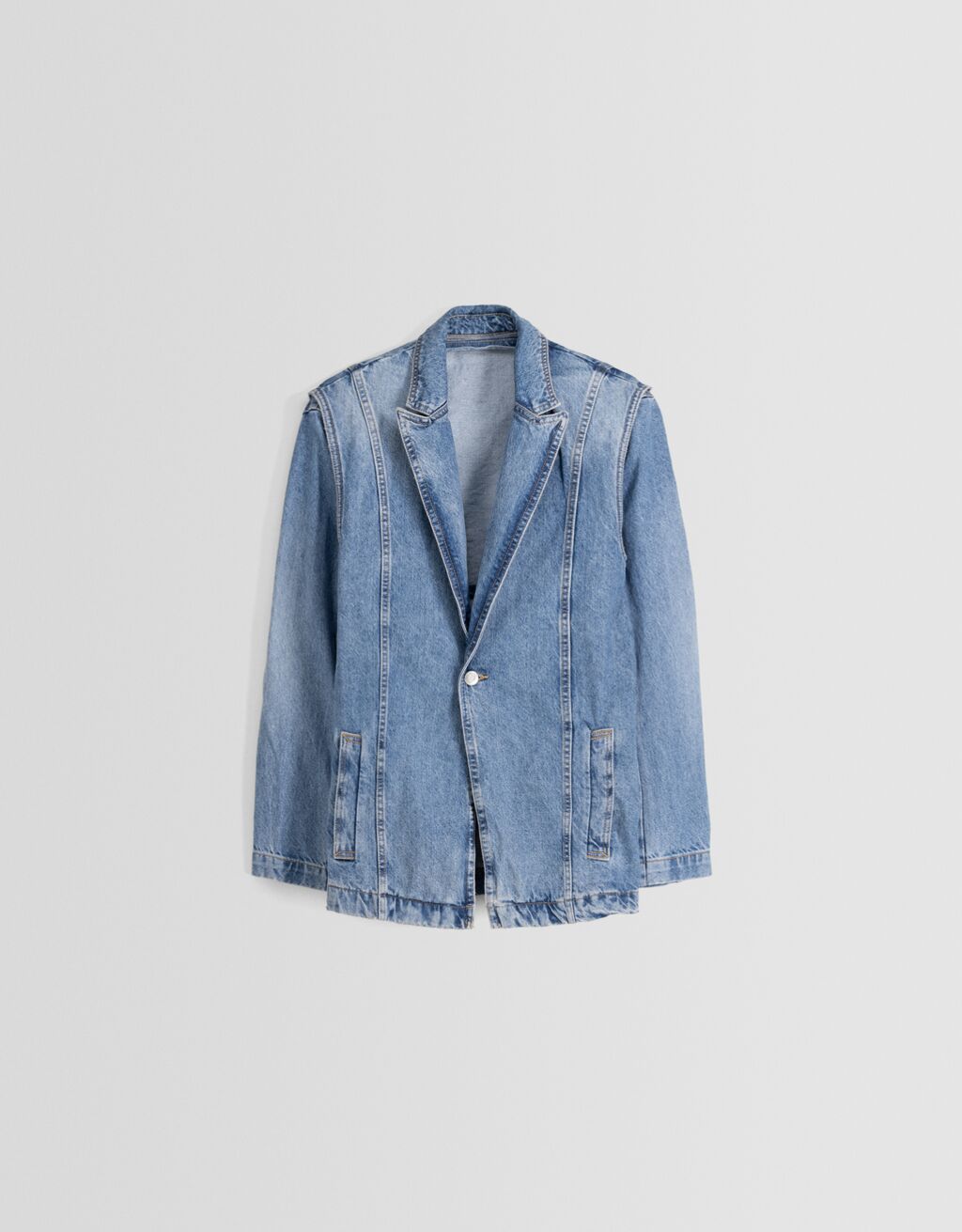 Blazer jeans removível