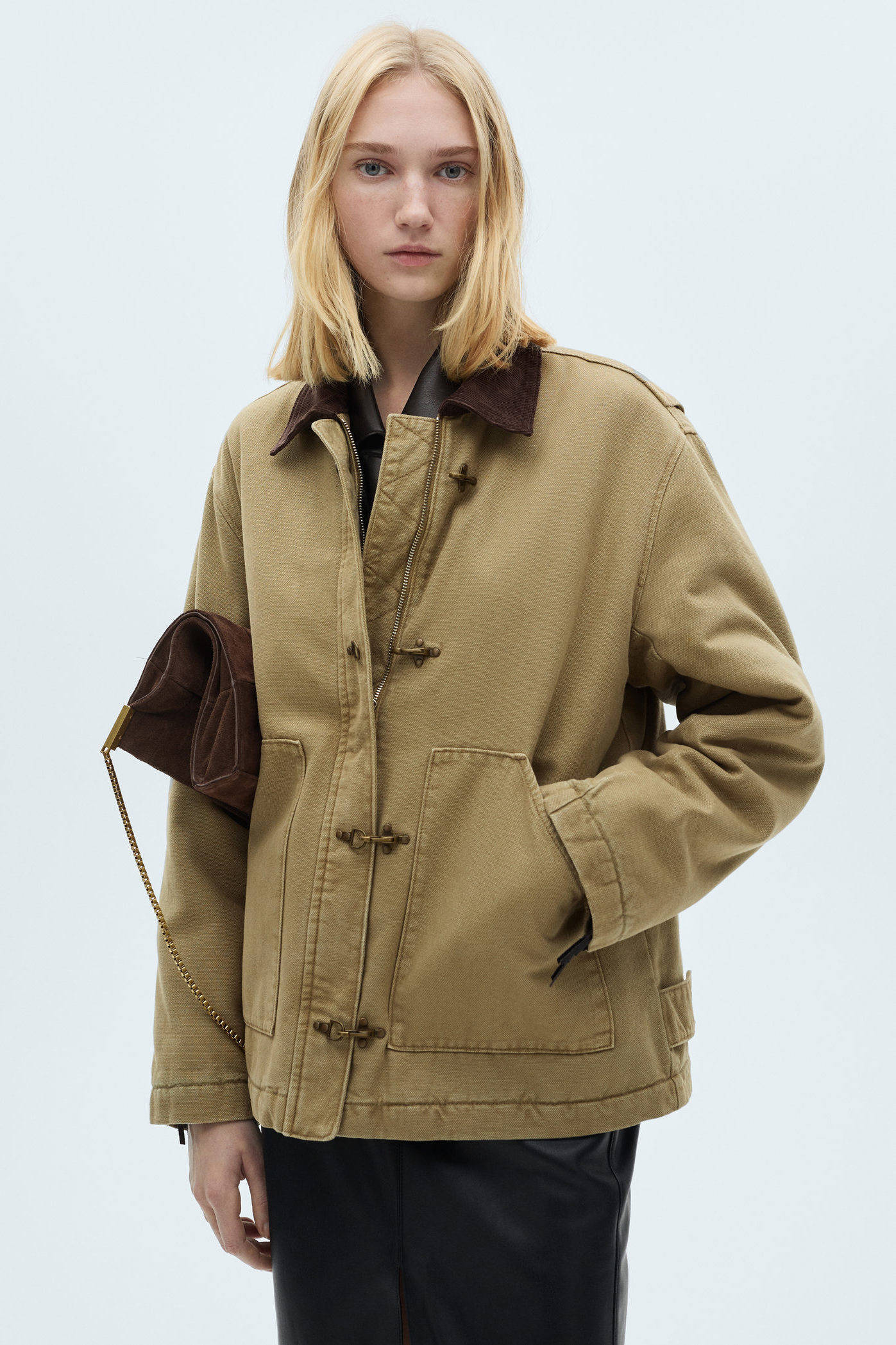 Mango jasje beige