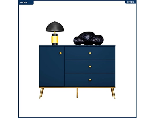 OTITEC - Commode - h.85 x l.120 x p.40 cm - marin