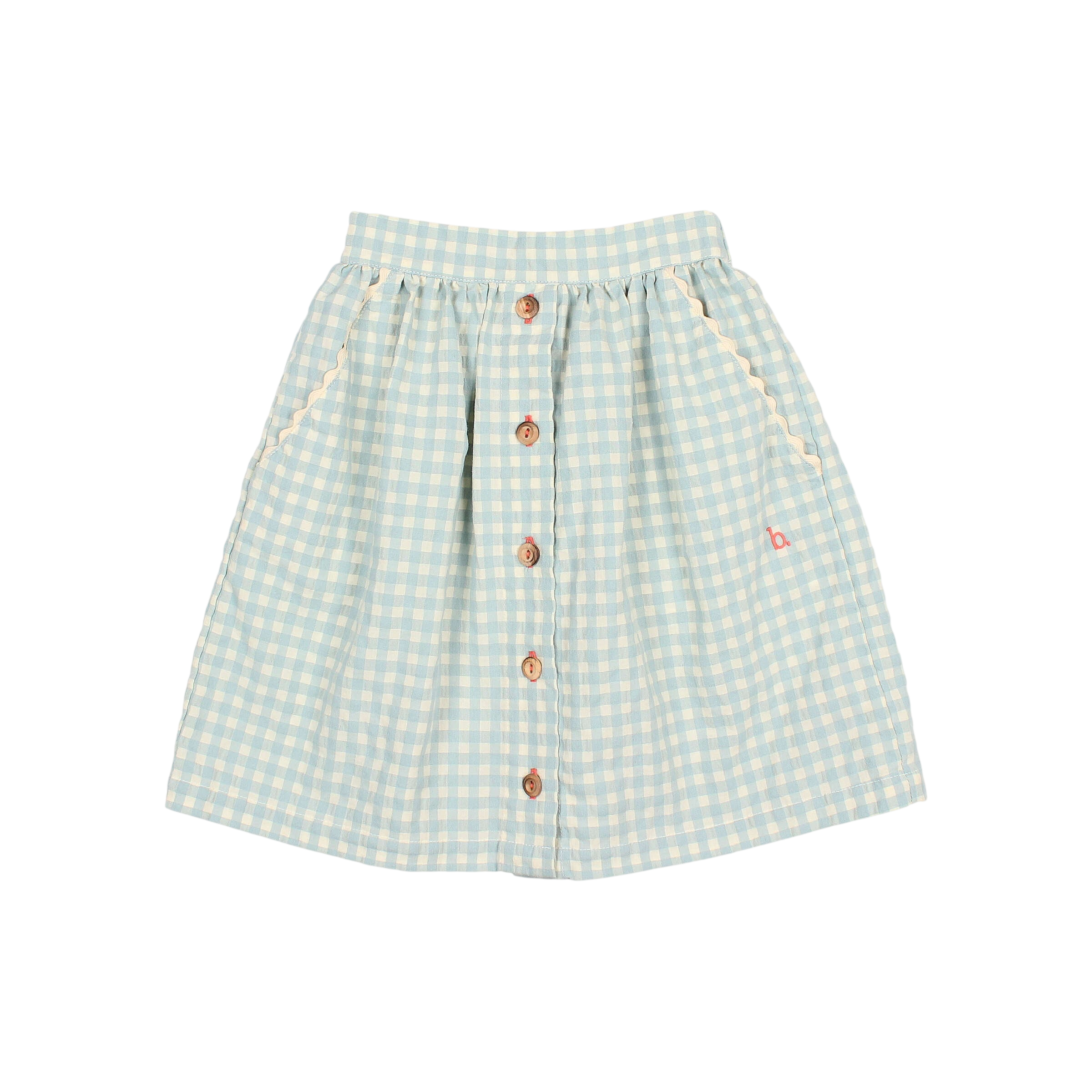 Rock Gingham Aqua