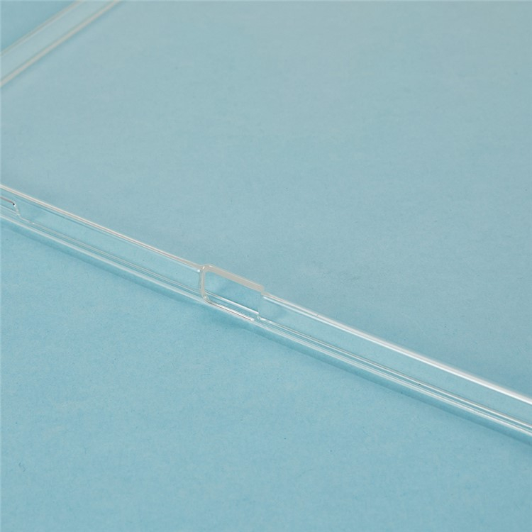 Samsung Galaxy Tab S10 FE  Plus Gummi Case Hülle   S-Pen Aussparung - Transparent (Matt)