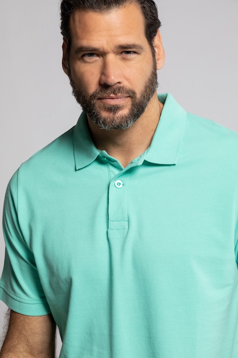 Poloshirt, Basic, Halbarm, Piqué, bis 10XL