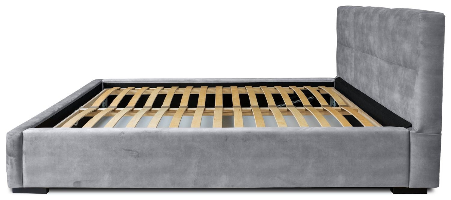 Trae Mobler Porto 180 x 200 cm Gestoffeerd Bed Asgrijs