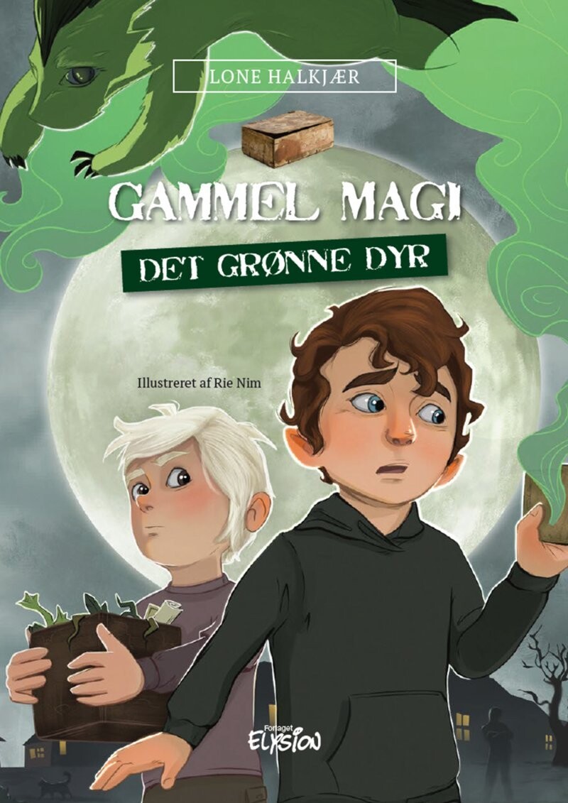 Gammel Magi - Det Grønne Dyr - Lone Halkjær - Bog
