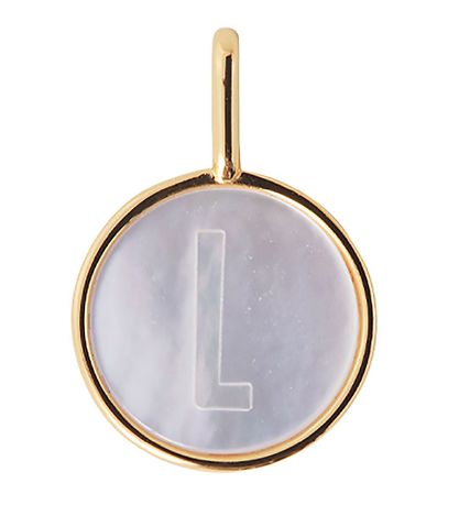 Design Letters Vedh?ng Til Halsk?de - L - Pearl Gold