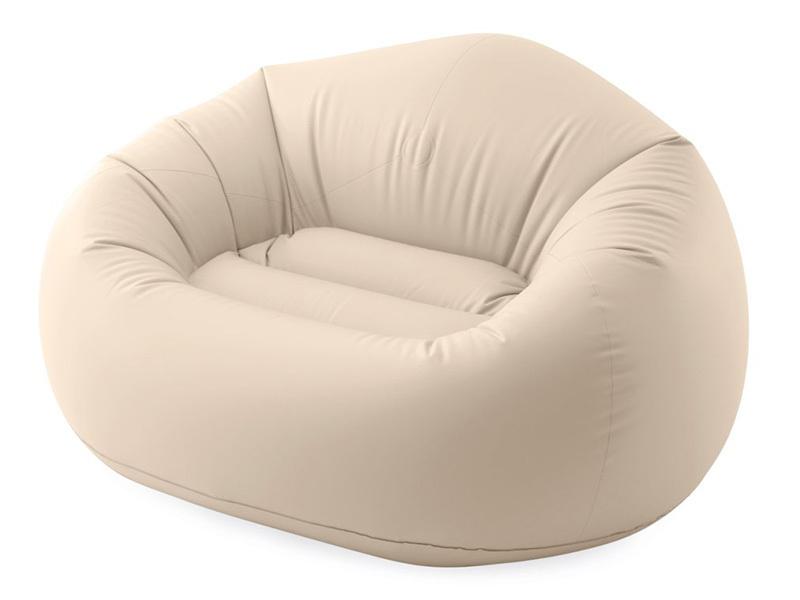 Intex Beanless Bag opblaasbare stoel - Beige