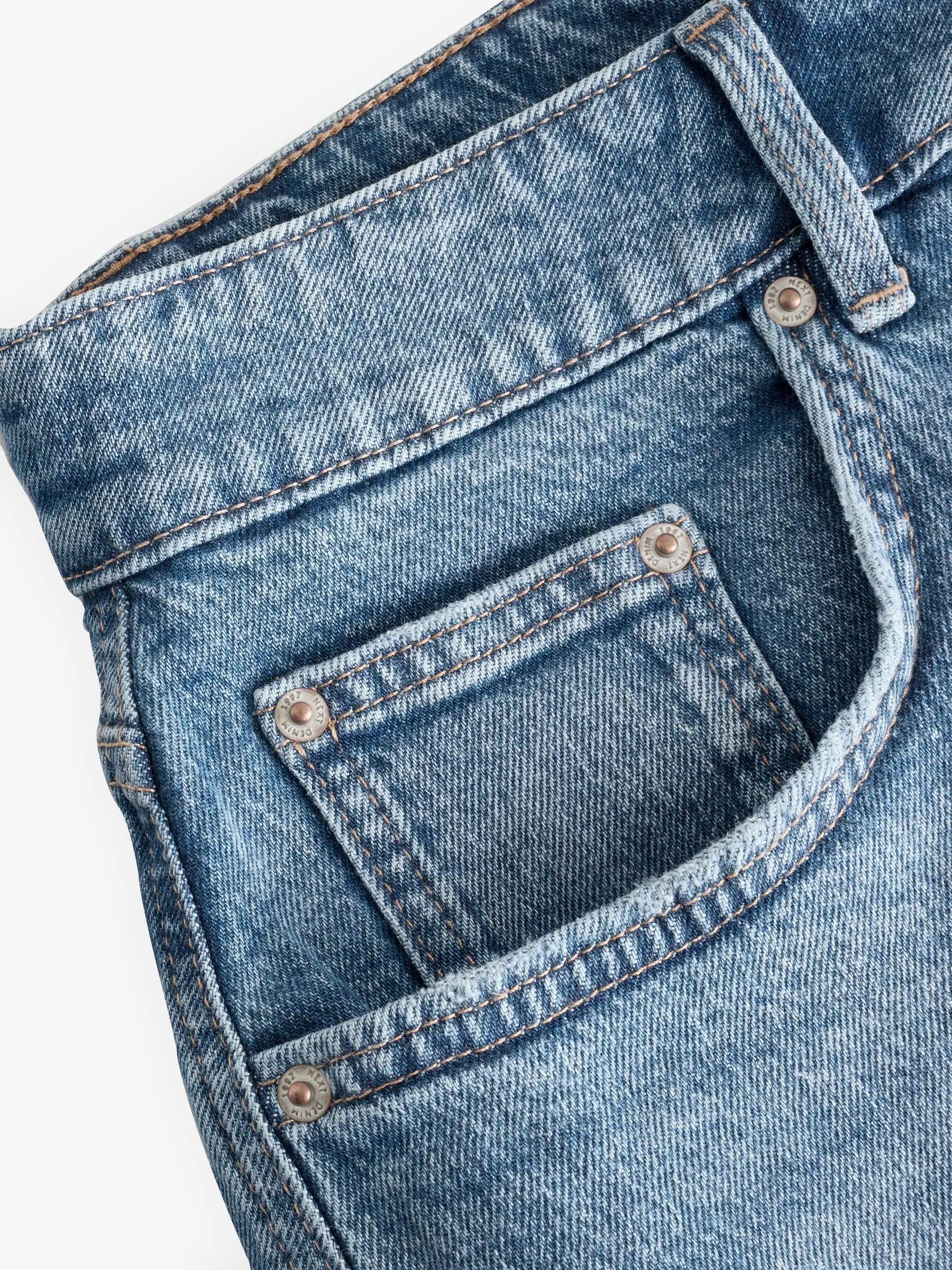 Normaal blauw - Hourglass - Denim boyshort
