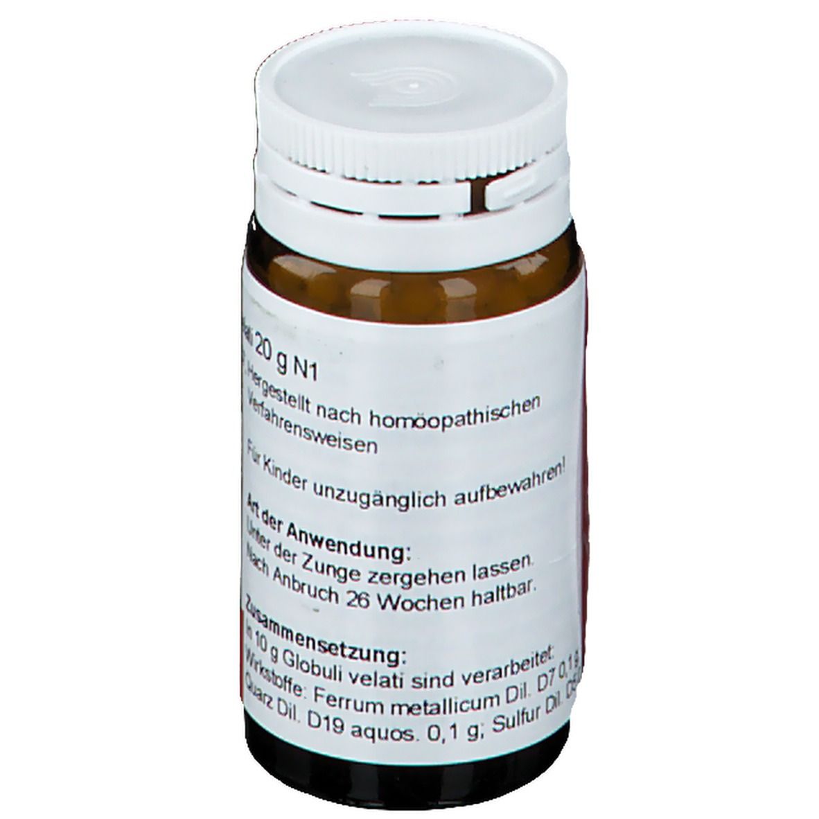 WALA® Ferrum Sulfur Comp. Globuli