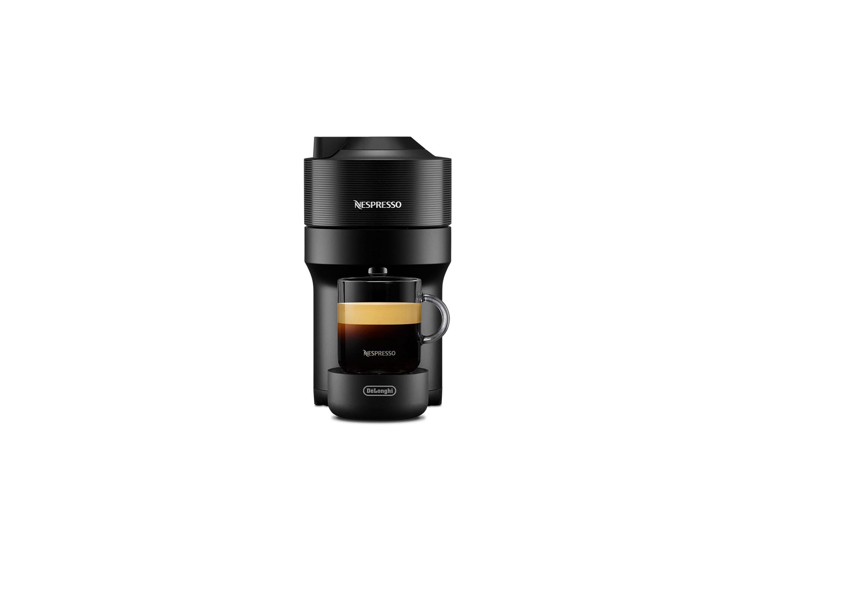 Máquina de café Vertuo Pop Liquorice Black em cápsulas
