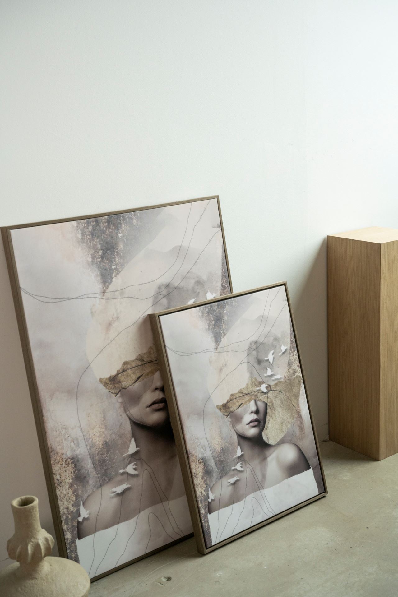Bilde brun - 50x70 cm