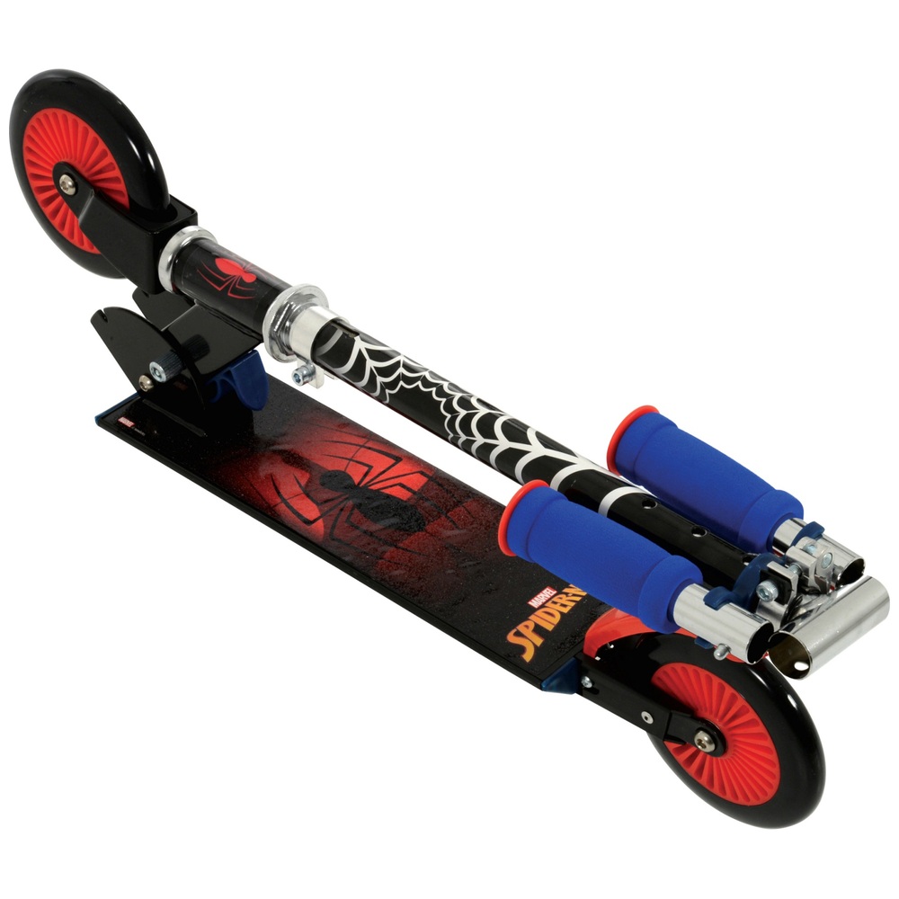 Spider-Man Falt-Inline-Scooter Schwarz
