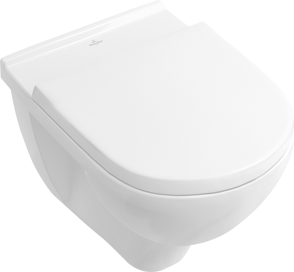 Geberit UP320 met Plieger frame toiletset met Villeroy & Boch O.novo randloos toilet met softclose zitting