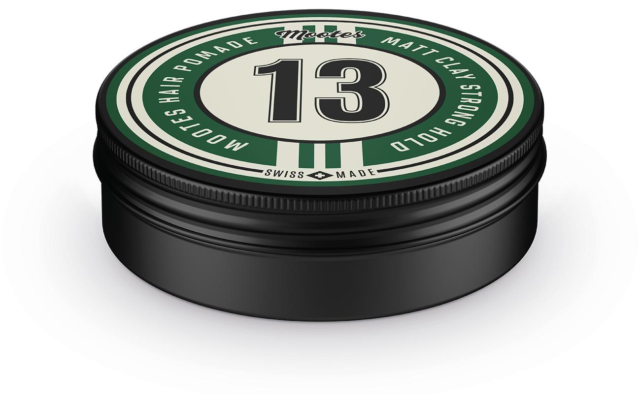 Haarpaste #13 matt 120 gNatürliche Haarpomade für einen festen Halt und einen matten Look