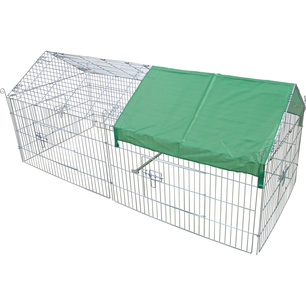 Boon Draadren Puntdak met Zonnedoek Verzinkt180 x 75 x 75 cm
