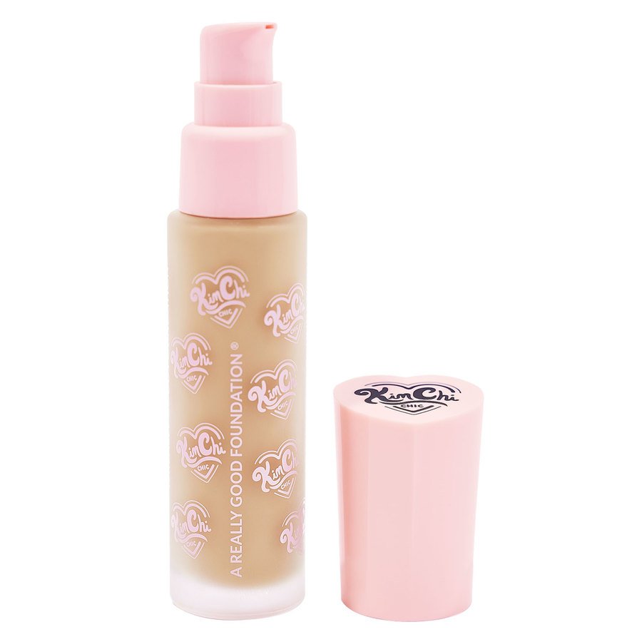 KimChi Chic A Really Good Foundation 105L Light Skin With Warm Yellow Undertones 30ml