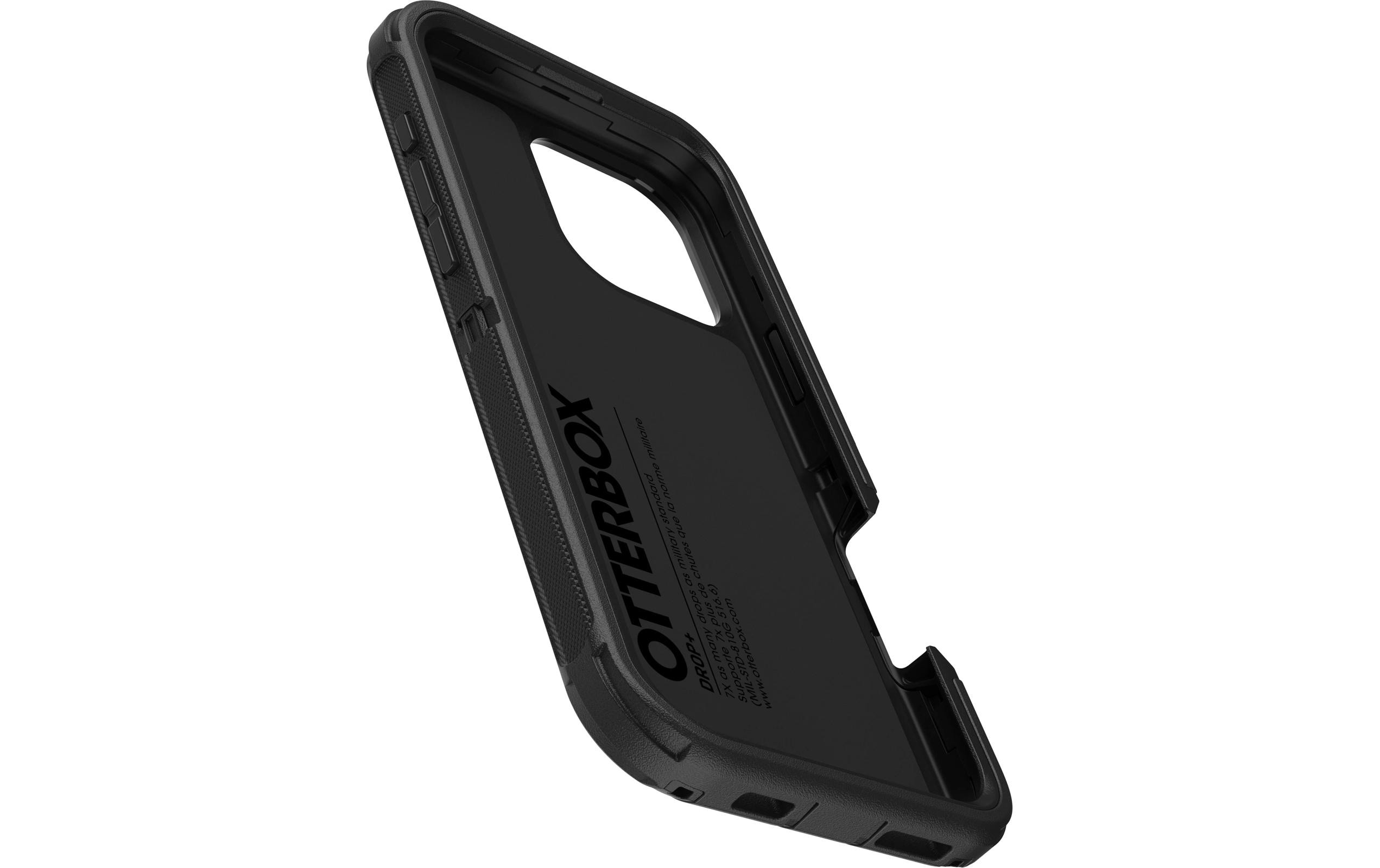 Back Cover Defender iPhone 16 Pro Max SchwarzSchutzhülle für das Apple iPhone 16 Pro Max