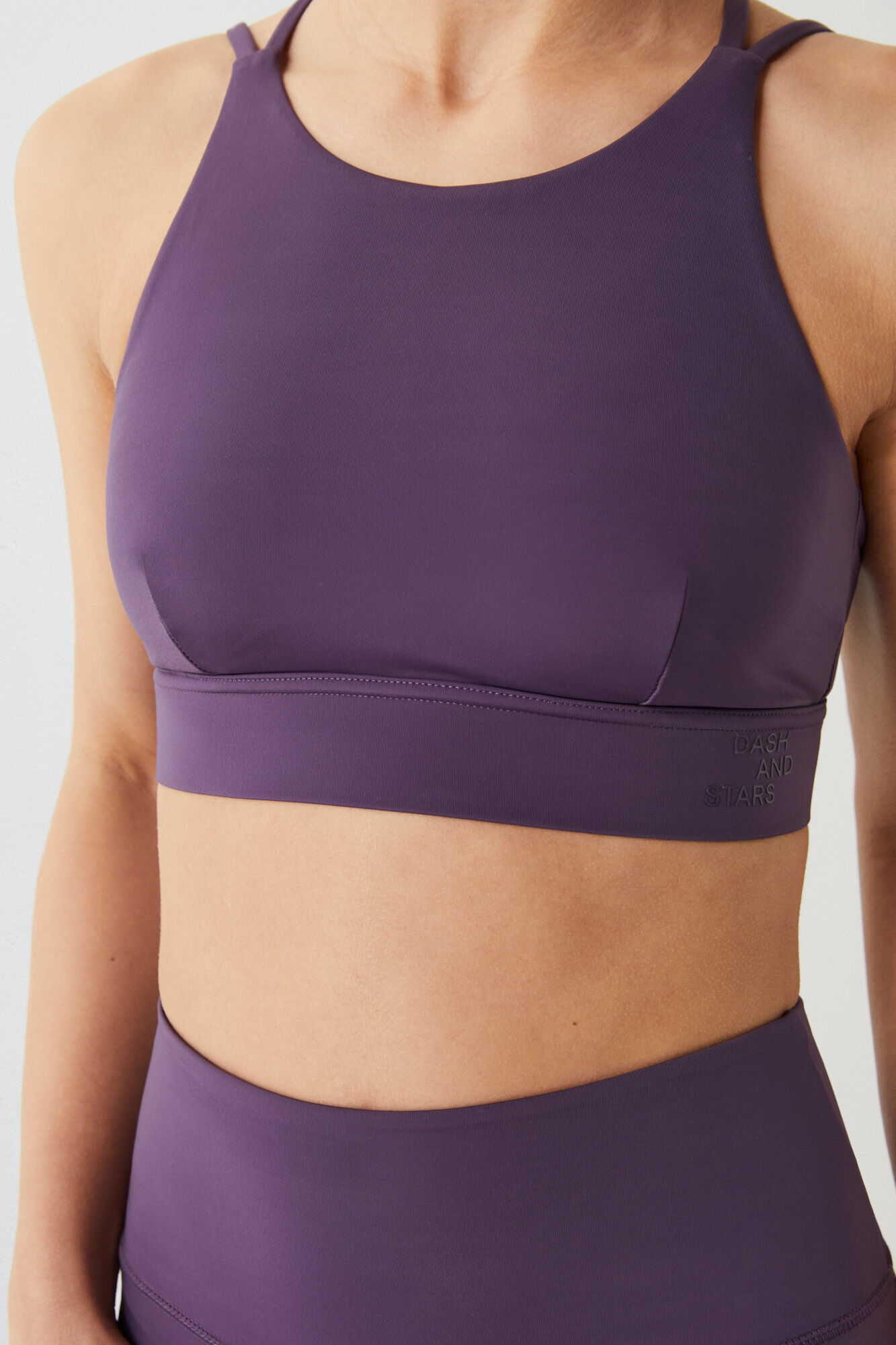 Top esportivo roxo Collagen Feel - rosa