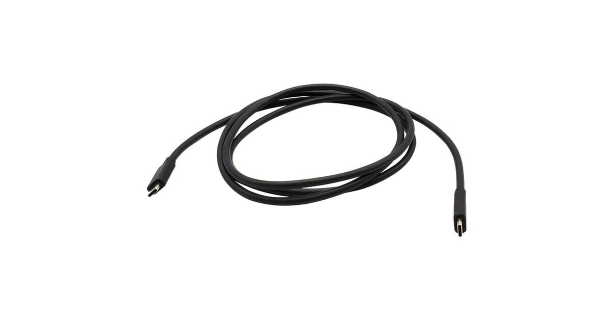 i-tecThunderbolt 3 kabel  (Zwart, 1,5 meter, 40 Gbps, 100W PD, USB-C Compatible)