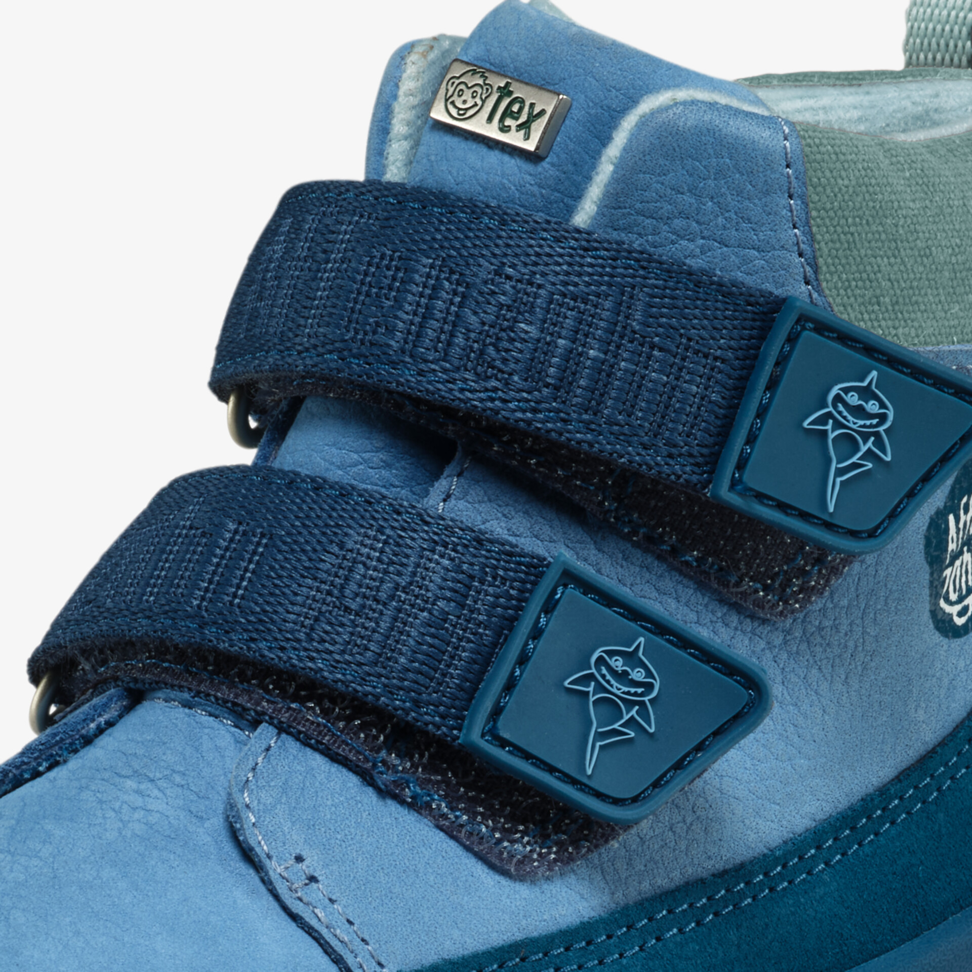 Affenzahn Kinder Sneaker High blau