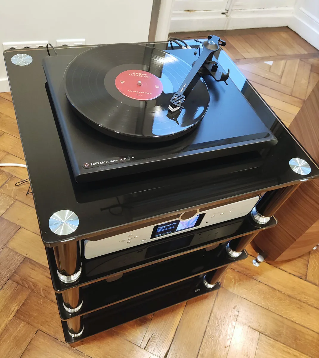 Roksan Attessa Noir satin Platines vinyle hi-fi