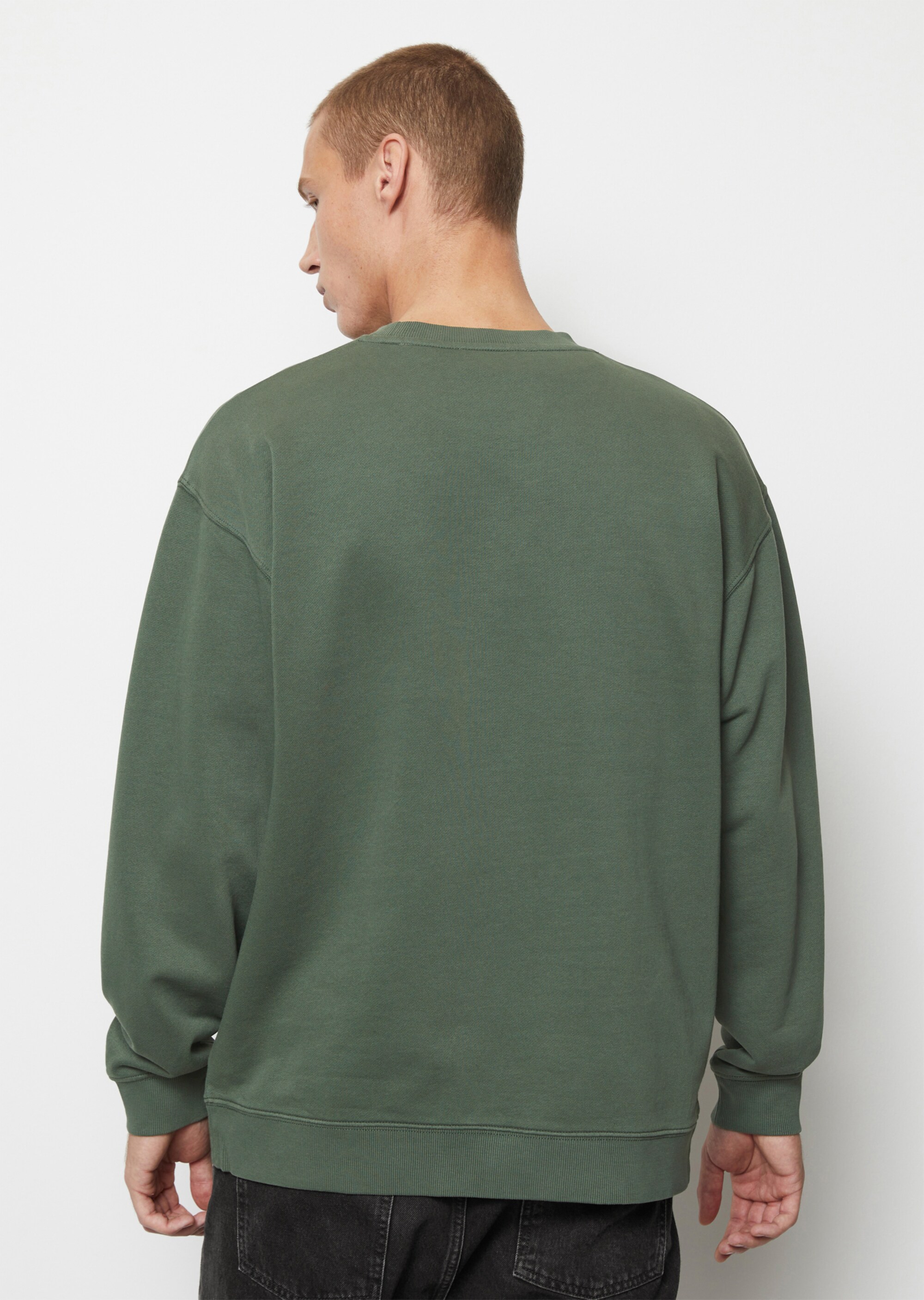 Sweatshirt relaxed aus reiner Bio-Baumwolle