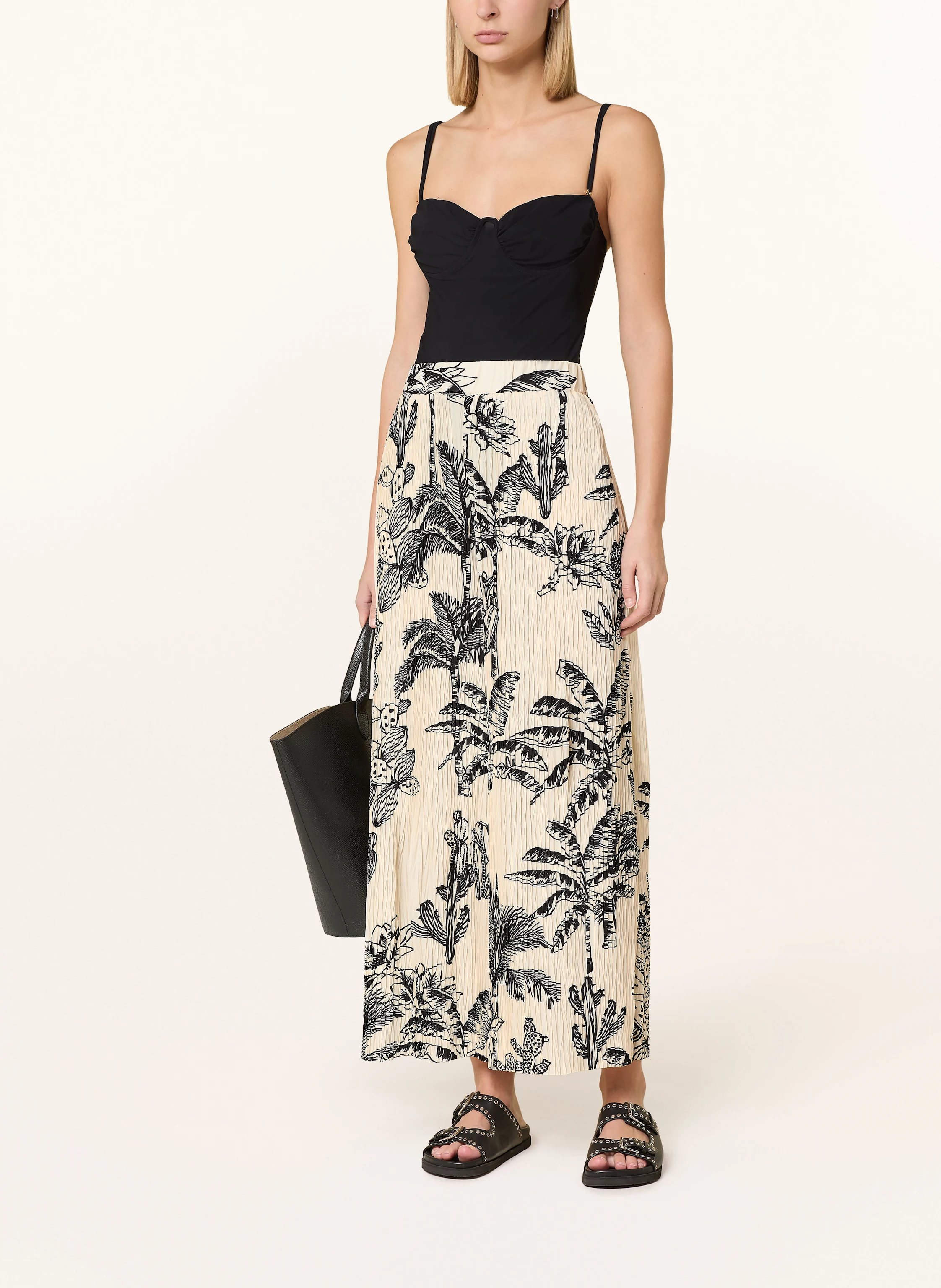 MARYAN MEHLHORN Culotte LEGEND mit Plissee