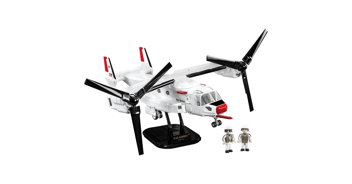 COBIArmed Forces - Bell-Boeing V-22 Osprey First Flight Edition Constructiespeelgoed  (Schaal 1:48)