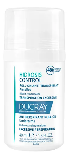 Ducray Hidrosis Control Deo Roll-On - 40 ml.