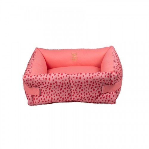Cama de sofá rosa para animais de estimação
