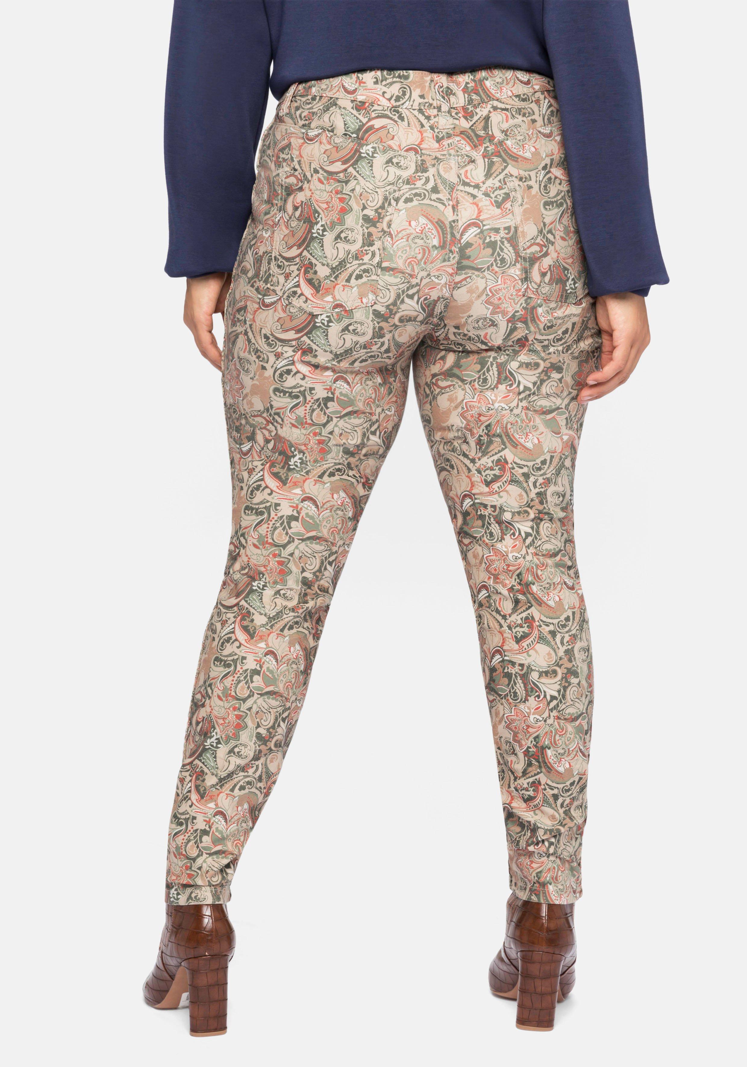 Schmale Wendehose, uni und mit Druck