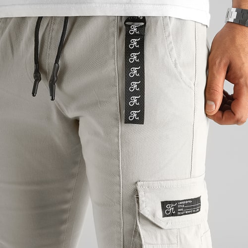 Pantalon Cargo 994 Gris Clair